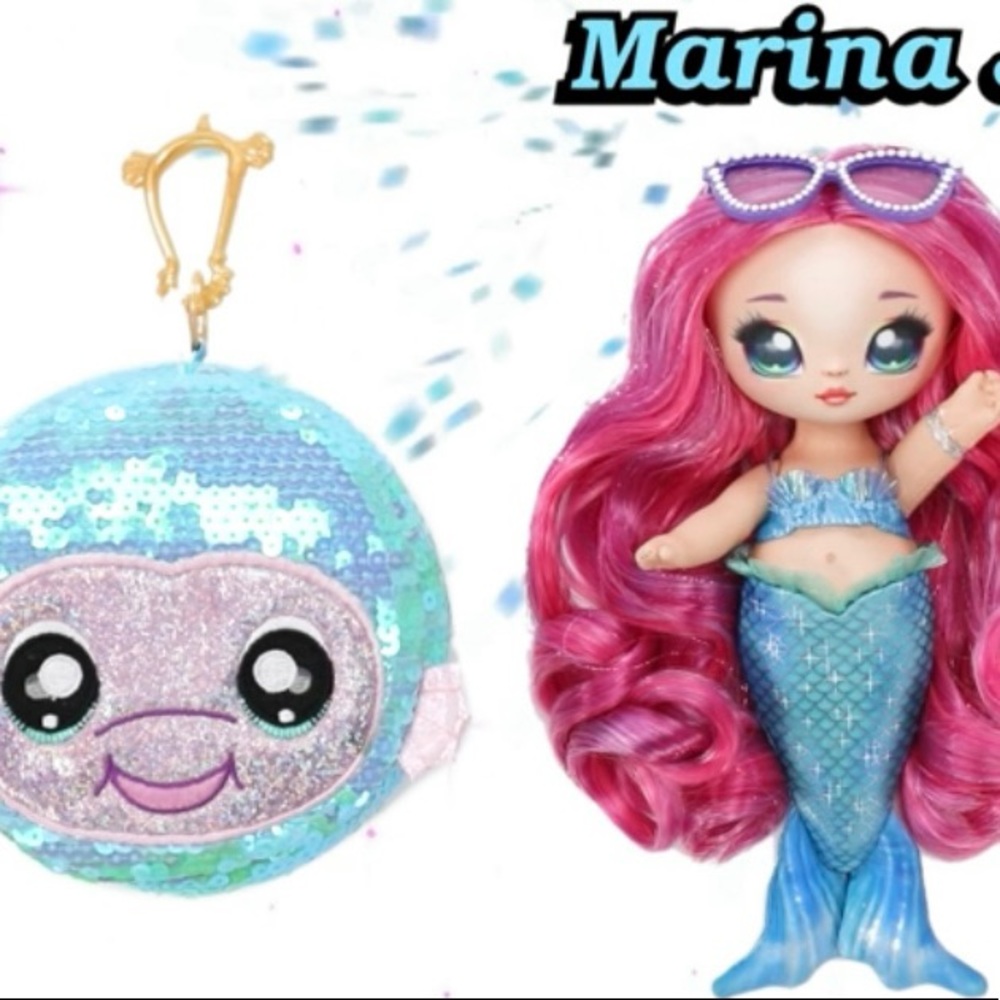 Na Na Na Surprise mini doll and sequin purse